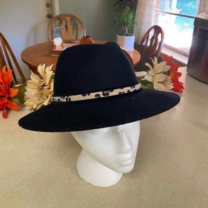 Black Wool Fedora